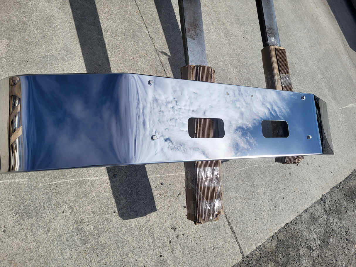 Durabilt 16" Stainless Steel Bumper for Peterbilt 335 / 348