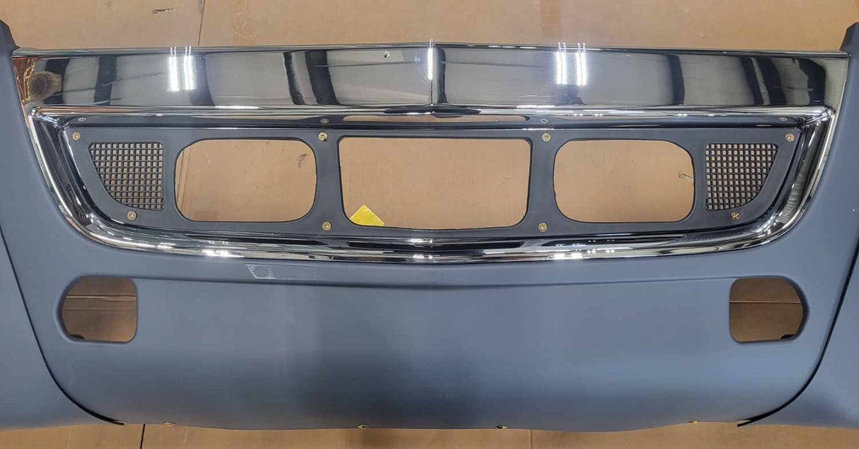 Value HD International LT625 Plastic Bumper with Chrome, 2018-up