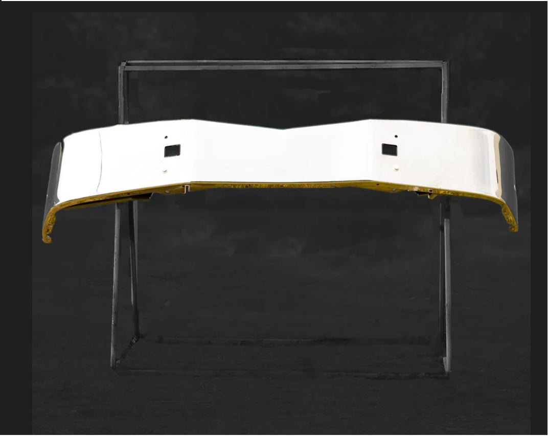 Set Back Axle Steel Chrome Bumper For Peterbilt 579 3379