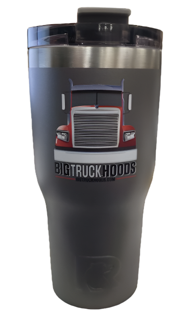 Big Truck Hoods -- 30oz Essential Tumbler, RTIC, Graphite