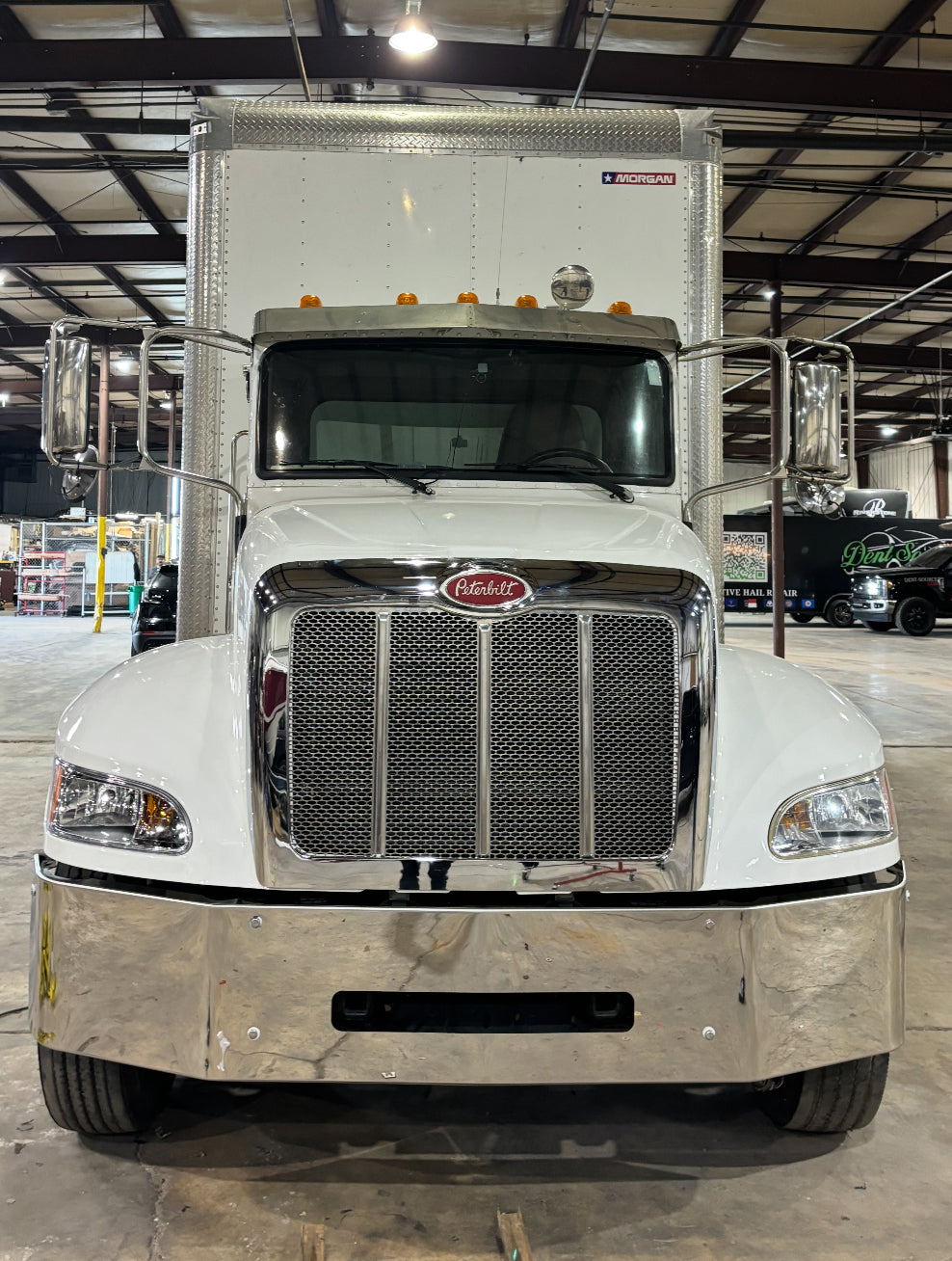 Durabuilt 16" Stainless Steel Bumper for Peterbilt 337