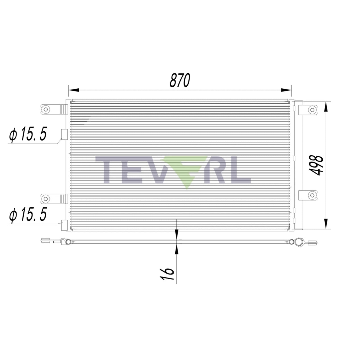 International LT RH Series Condenser | 2018-2024 | HDH010801