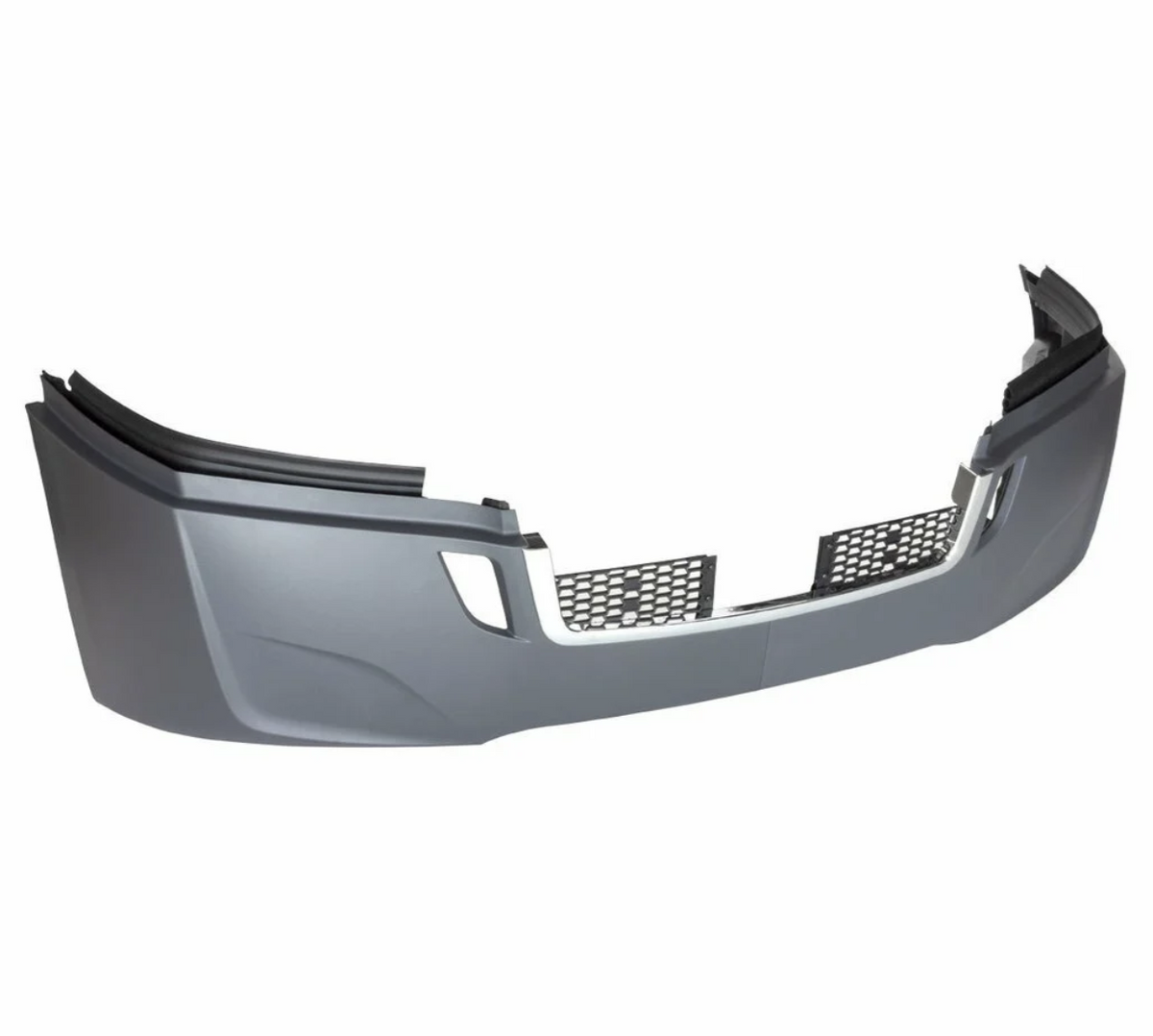 DuraBuilt Freightliner Cascadia 2nd Gen Bumper Kit | 2018-Up | No Fog Cutouts | Chrome Center | A21-28981-000 | FLB-720KC
