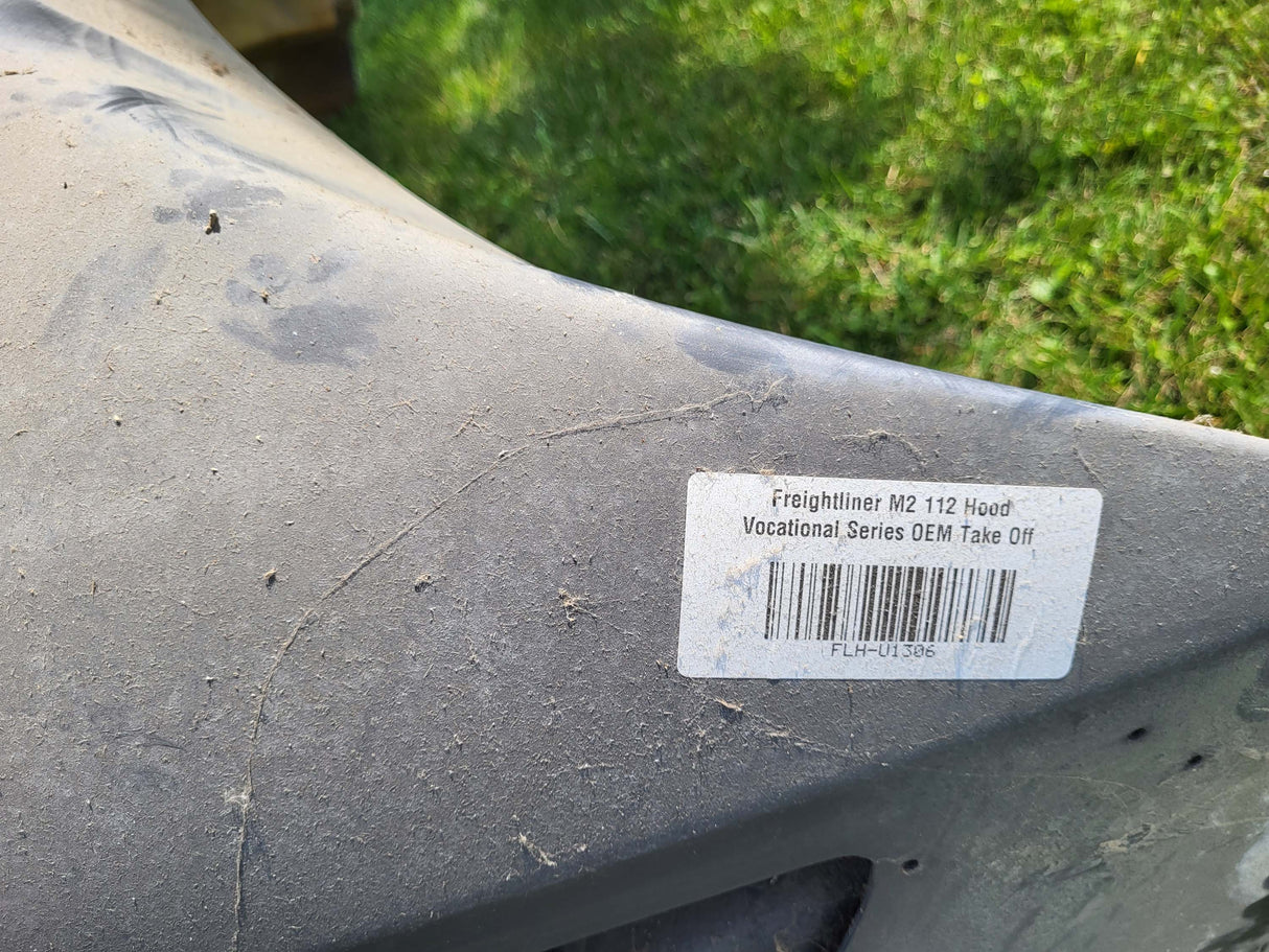 Freightliner M2 106V Vocational Series Hood, Bugeye H/L, OEM Take Off, U1306
