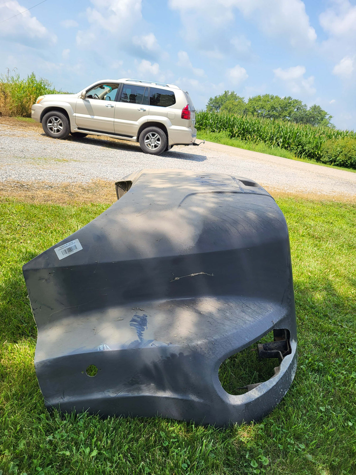 Freightliner M2 106V Vocational Series Hood, Bugeye H/L, OEM Take Off, U1306