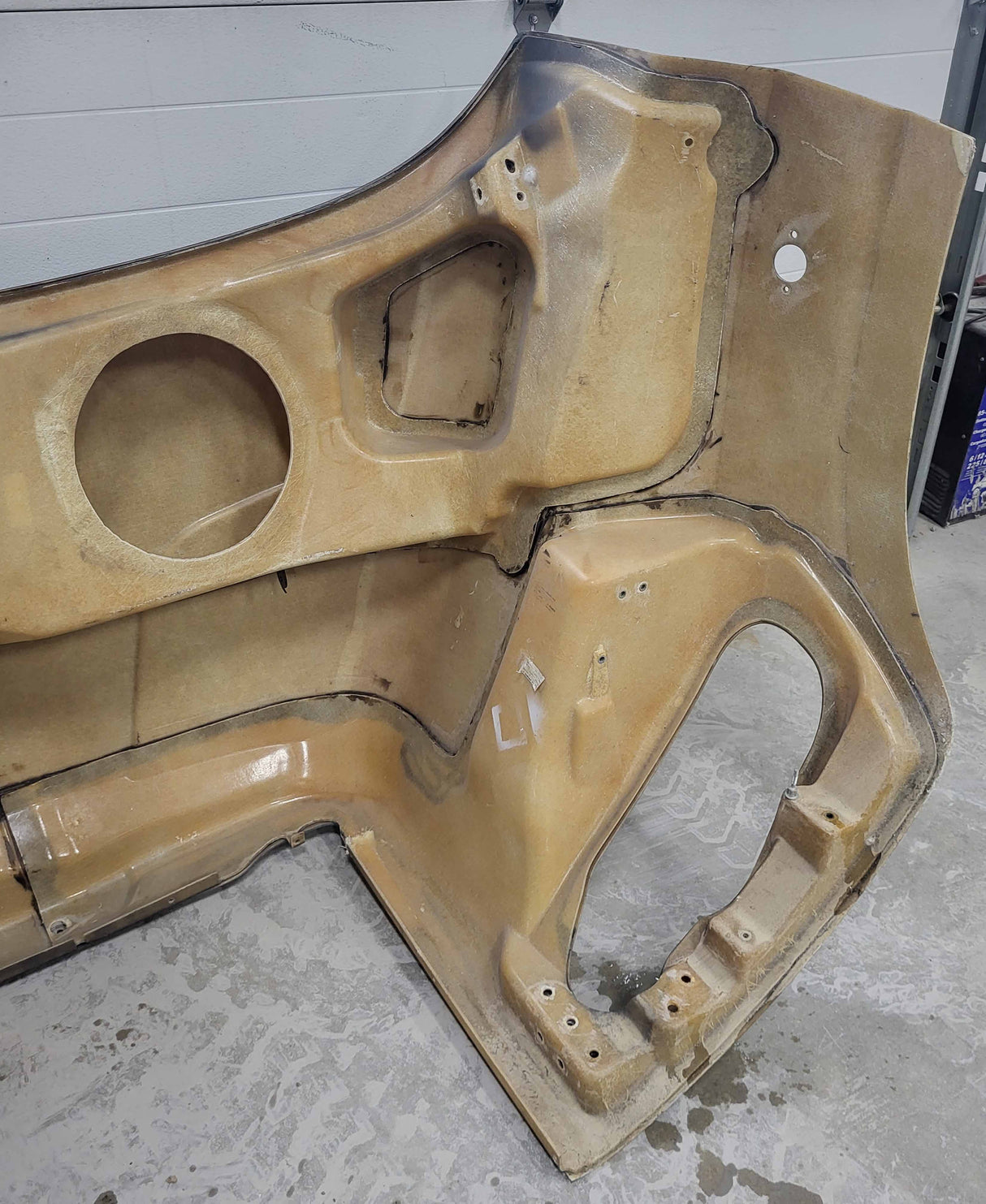 Freightliner M2 106V, Vocational Hood, OEM Take Off, U1310