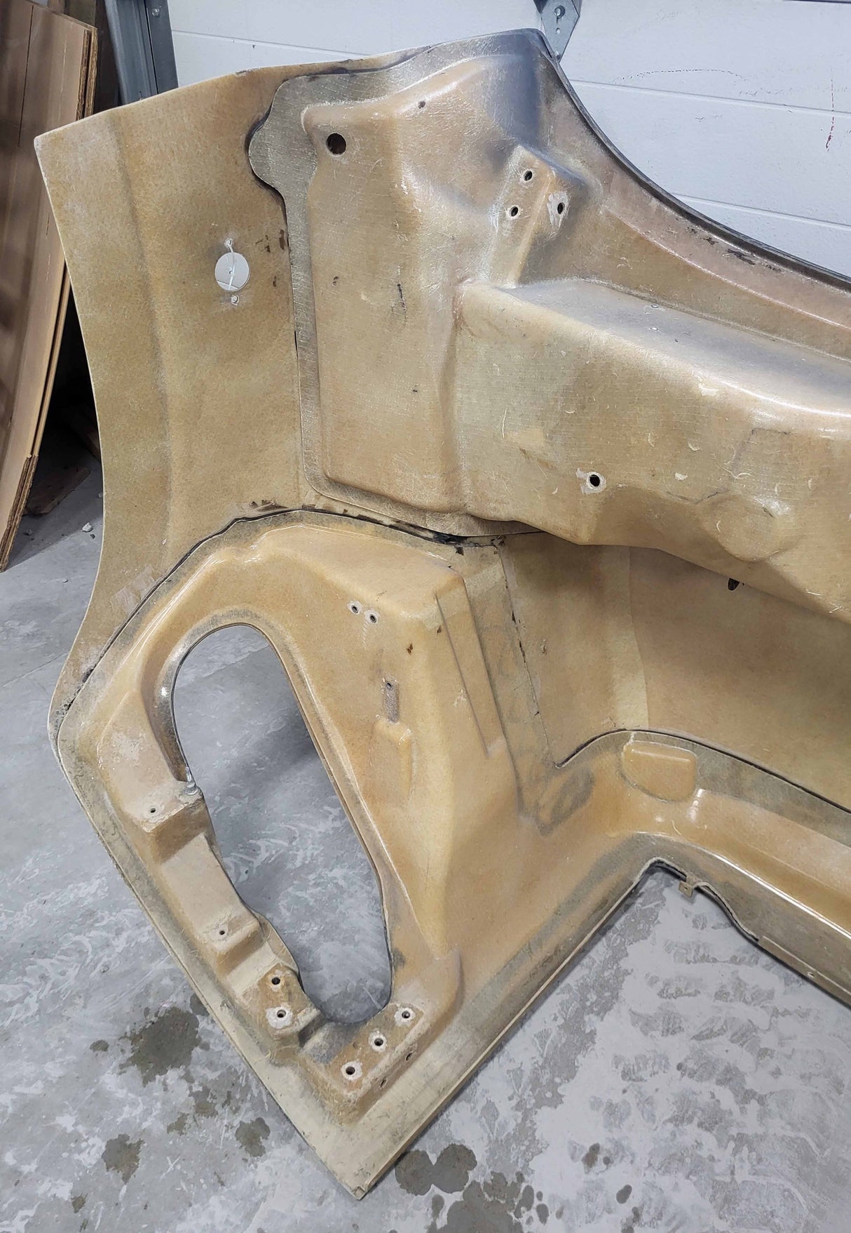 Freightliner M2 106V, Vocational Hood, OEM Take Off, U1310