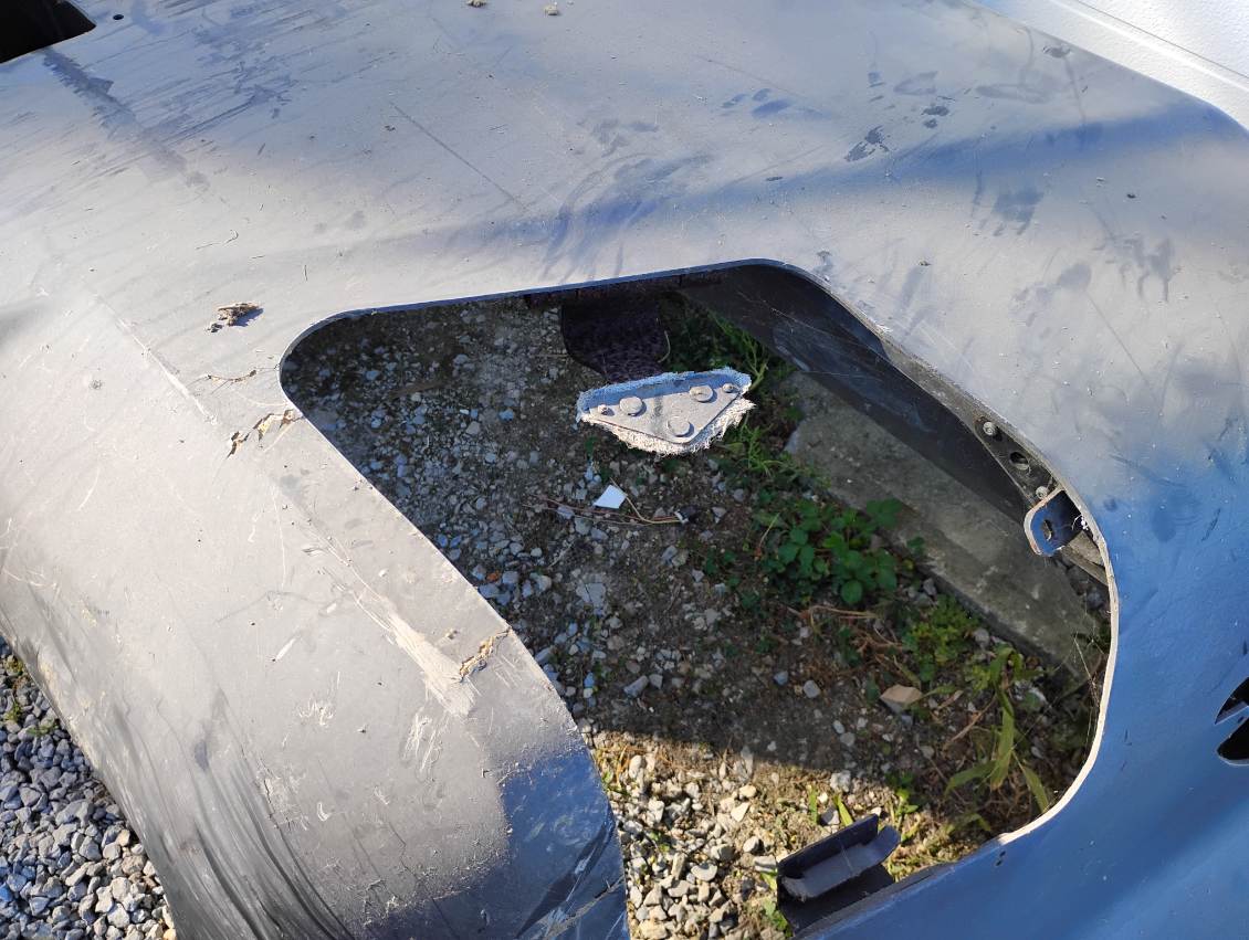 Freightliner 108SD SBA Hood, w/Access Door, OEM Take Off, U1315