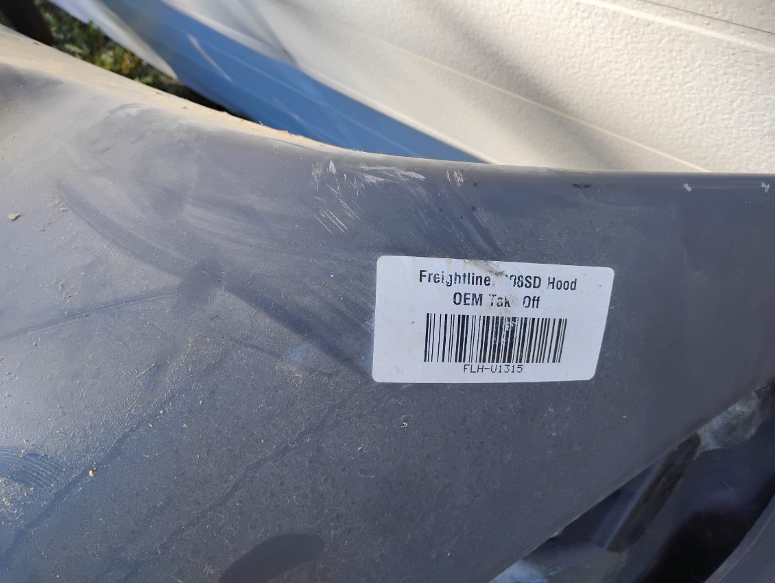 Freightliner 108SD SBA Hood, w/Access Door, OEM Take Off, U1315
