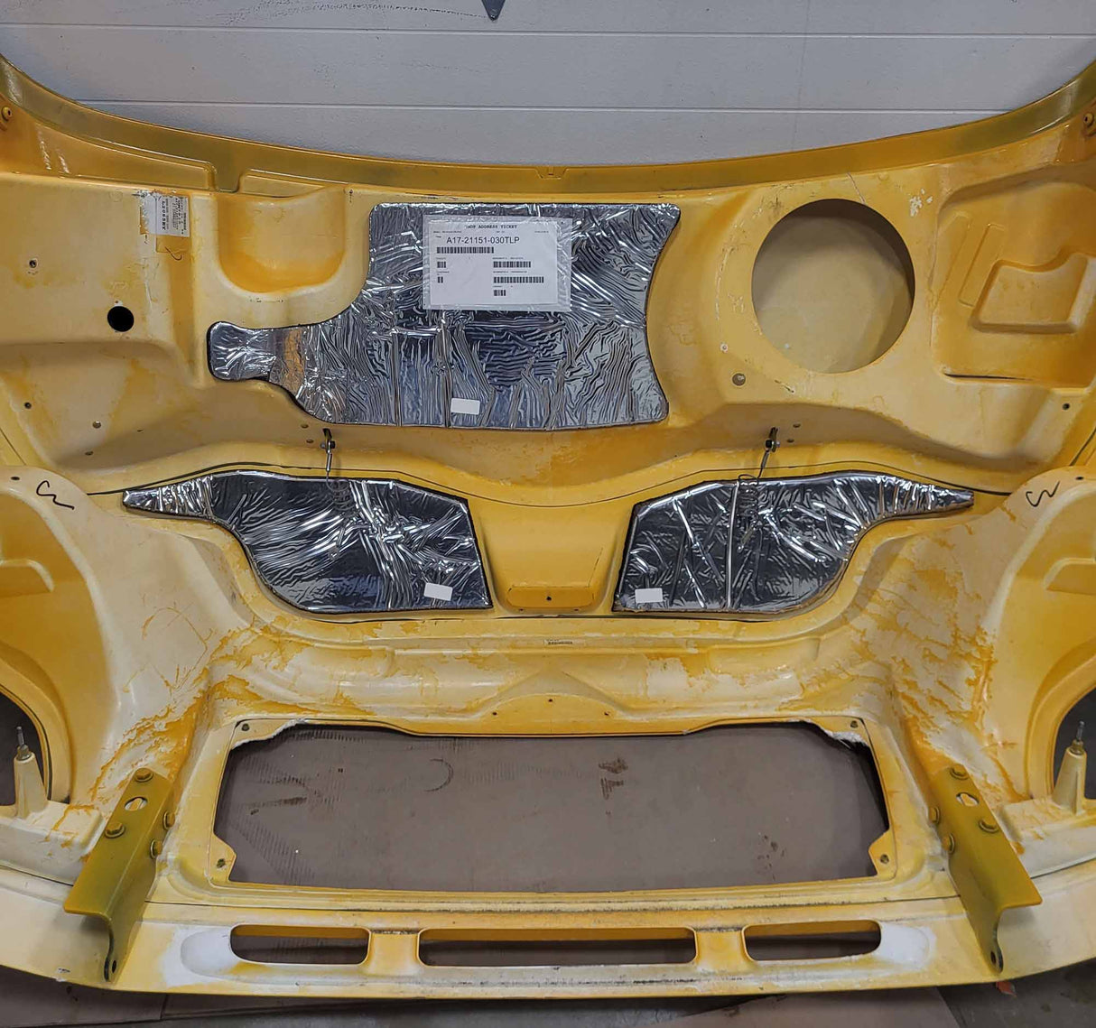 Freightliner M2 106 Hood, w/Valance, OEM Take Off, FLH-U2358