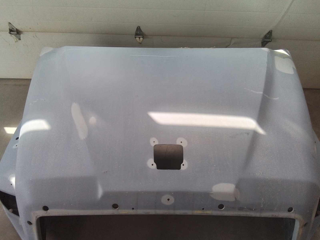 Capó Freightliner 114SD SBA, despegue OEM, con nariz perforada y guardabarros, U2385