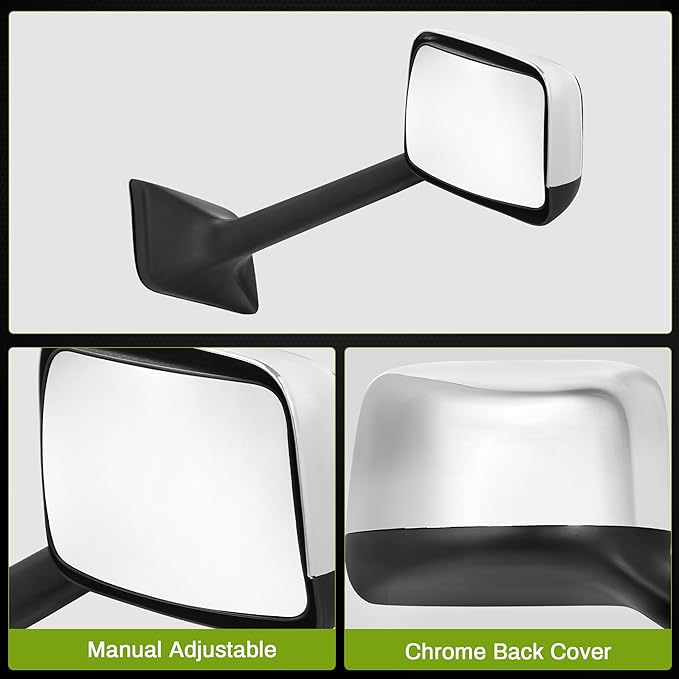 Value HD- International LT/ RH Chrome Hood Mirrors RH