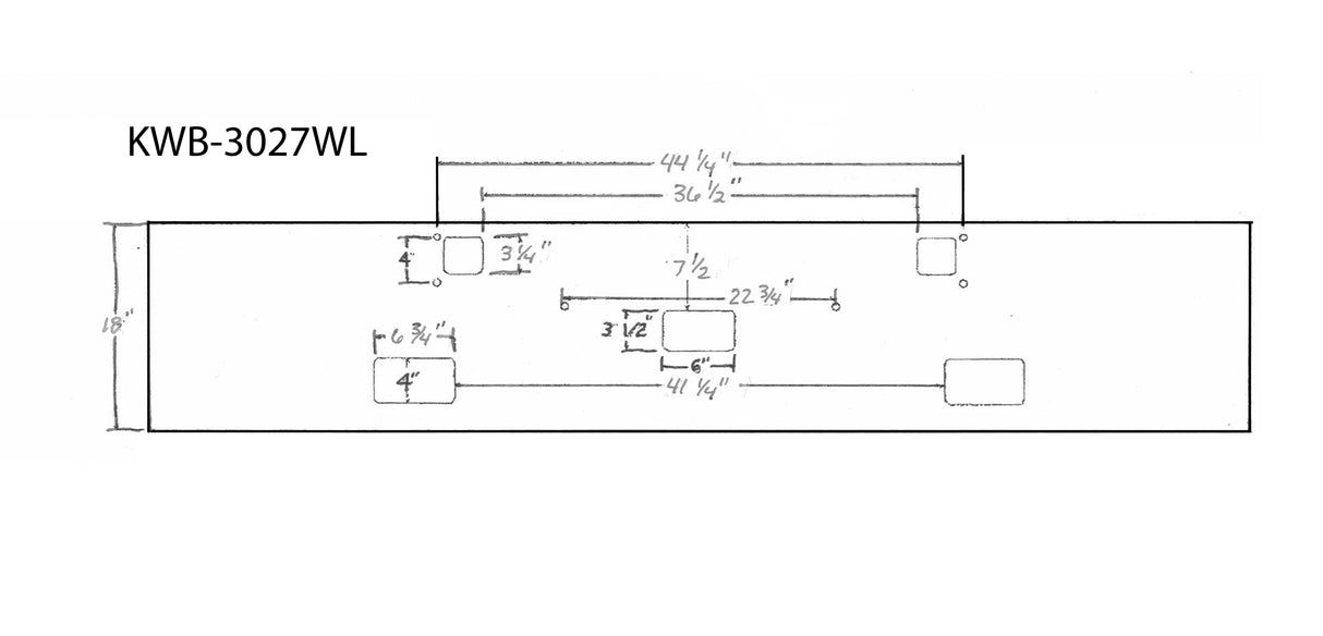 Aftermarket Chrome Steel Bumper, Fits Kenworth W900L & W900B With Fog Light Cutouts