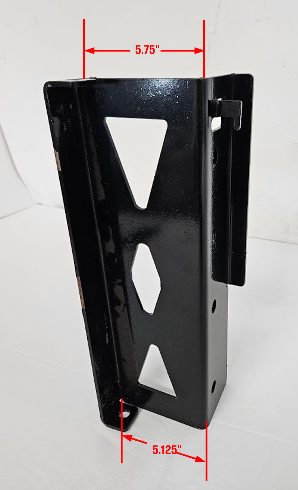 DuraBuilt Kenworth T680 Steel Chrome Bumper | 17" W/Tow Holes | KWB-680C