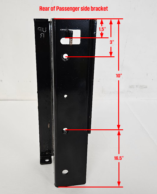 DuraBuilt Kenworth T680 Steel Chrome Bumper | 17" W/Tow Holes | KWB-680C