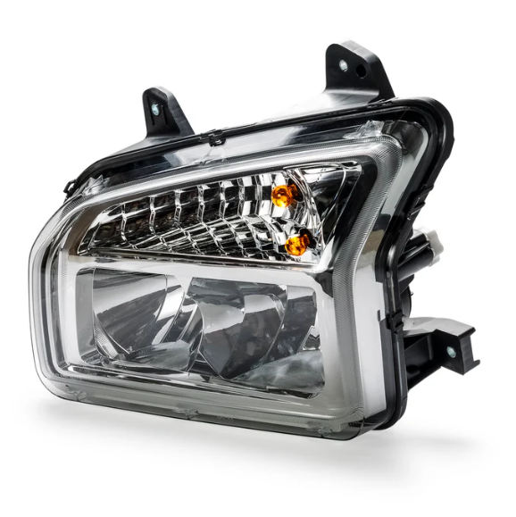 Value HD-Chrome Halogen Headlight, Fits Kenworth T880 Left Side
