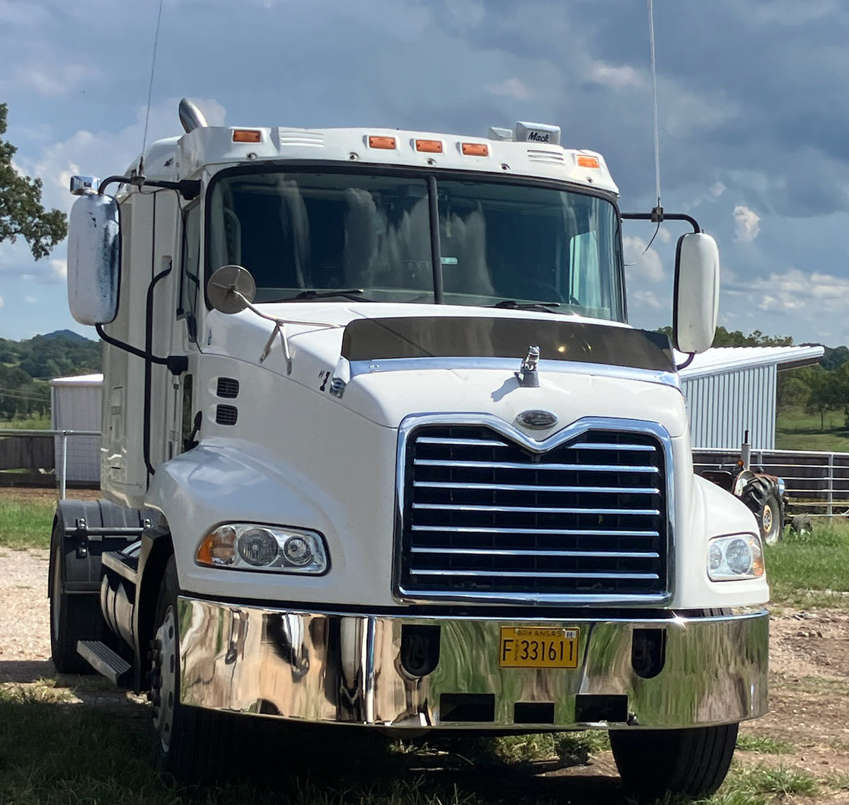 Mack CX-Vision Steel Chrome Bumper