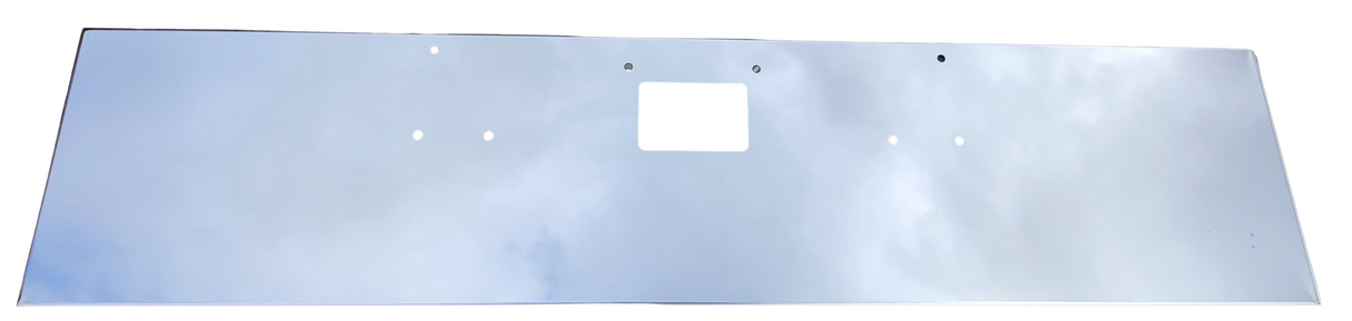 DuraBuilt 20" Stainless Steel Miter End Bumper for Peterbilt 379