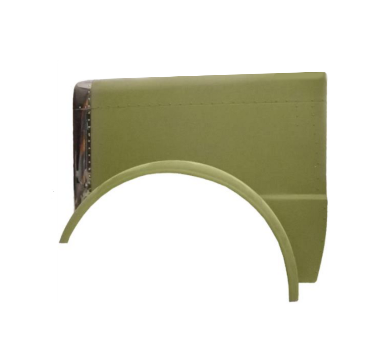 Value HD Aluminum Short Hood for Peterbilt 388/389 Car Hauler, Stainless Grille and Surround