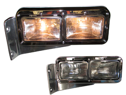 Peterbilt 379 Headlight Assembly, Cosblem, w/Halogen Light LH