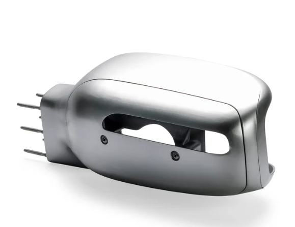 Headlight Housing  Bucket RH Fits Peterbilt 389 / 388, Silver Painted