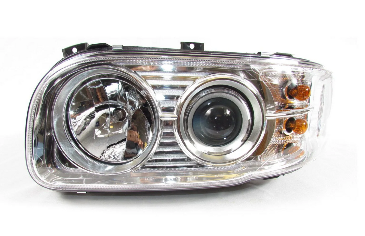 Aftermarket Truck Parts: Peterbilt 388 / 389 LED Headlight Chrome LH