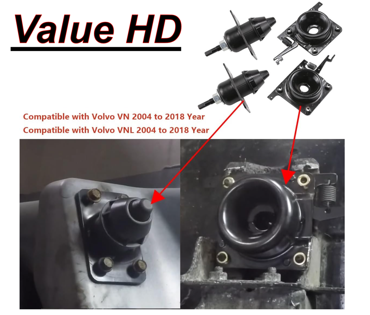 Value HD- Mack Anthem Replacement Shutter Assy, Passenger Side