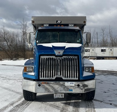 Western Star 4700 Set Back Axle Chrome Steel Bumper