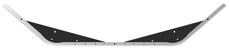 Western Star 4700 Set Back Axle Chrome Steel Bumper