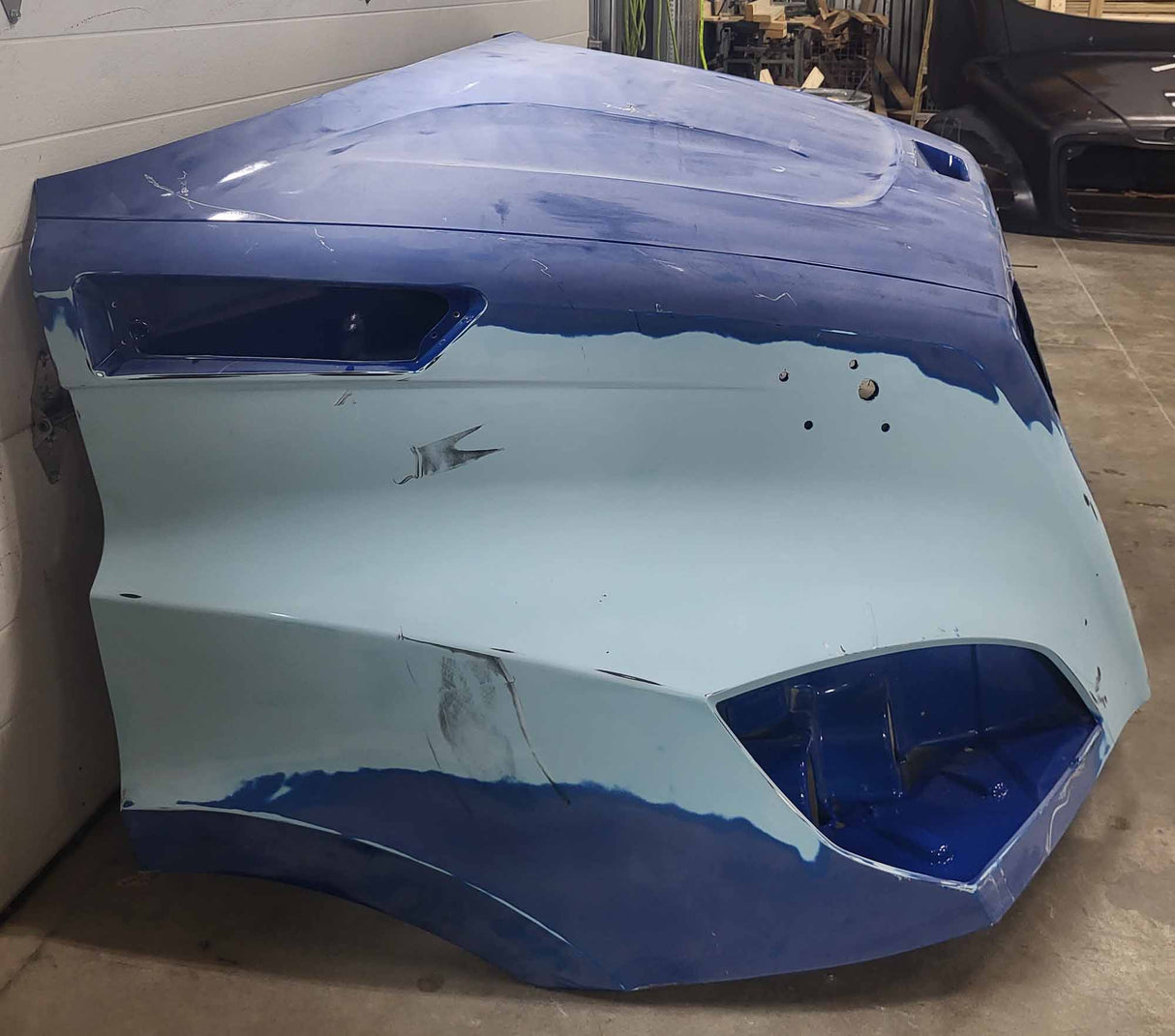 Freightliner Cascadia Hood 116" BBC, OEM Take Off, U2349