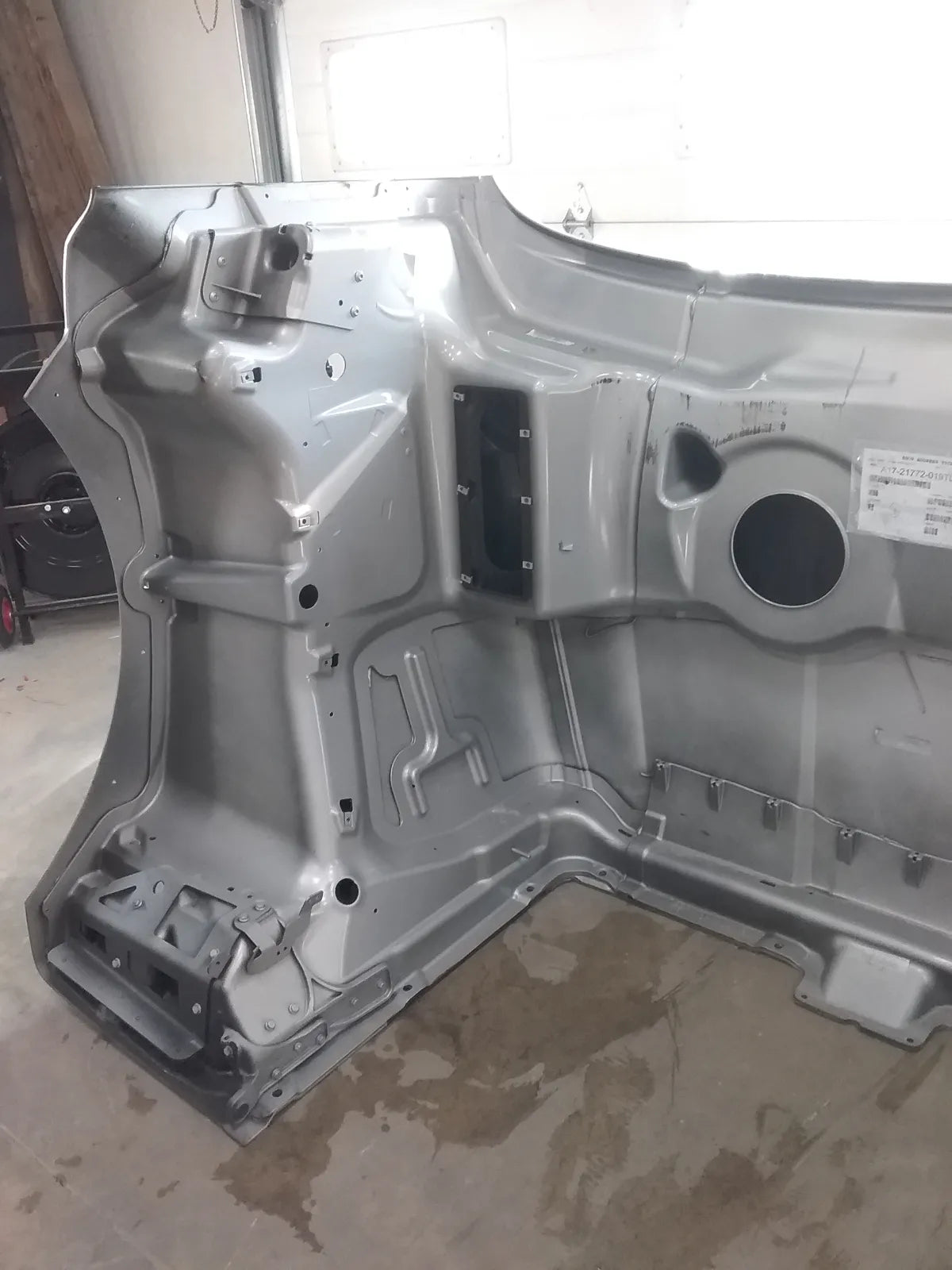 Western Star 49X Set Forward Axle Take-off Hood.