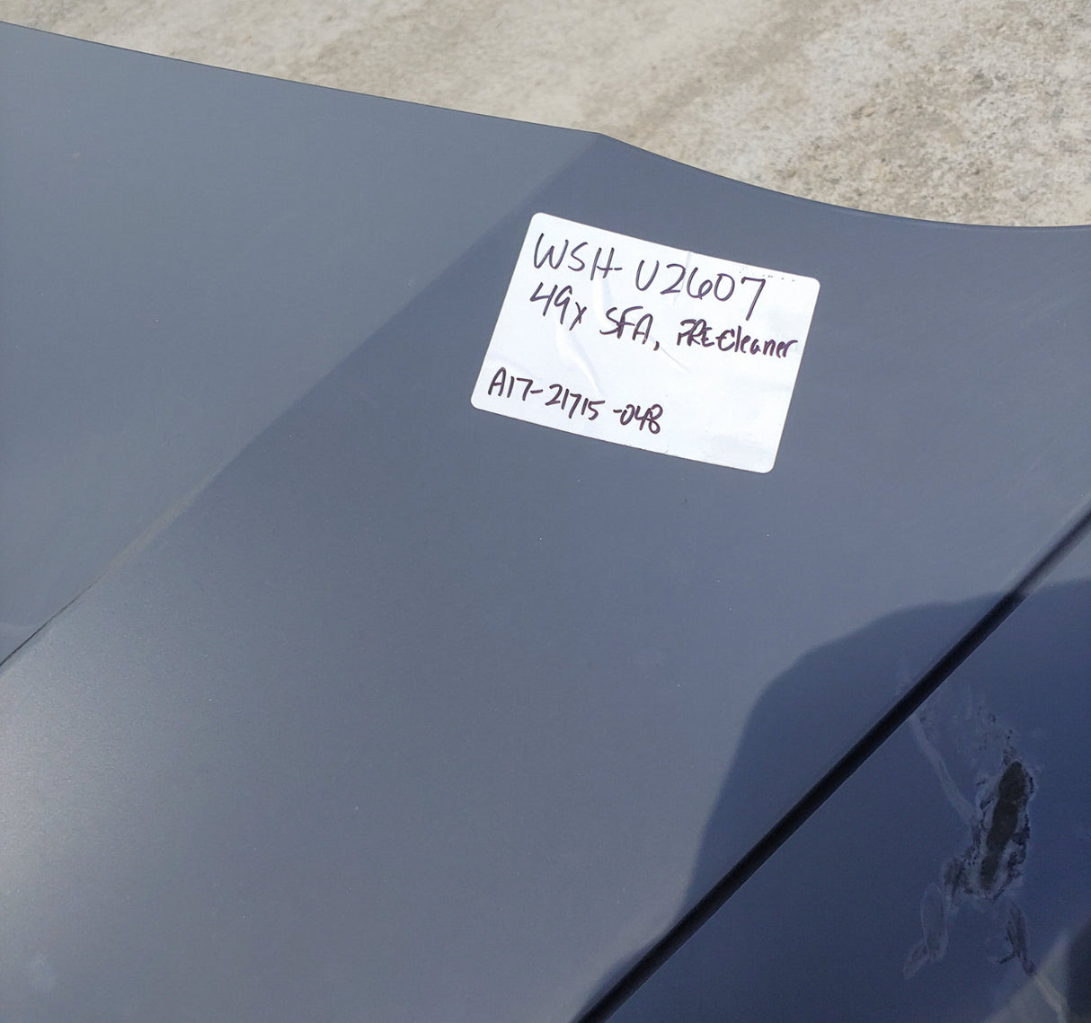 49X Set Forward Axle Hood, OEM# A17-21715-048