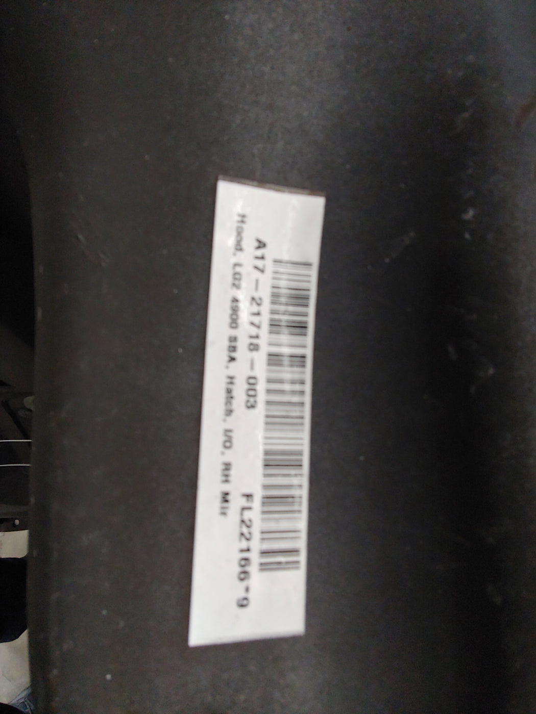 Western Star 49X OEM take off hood.
