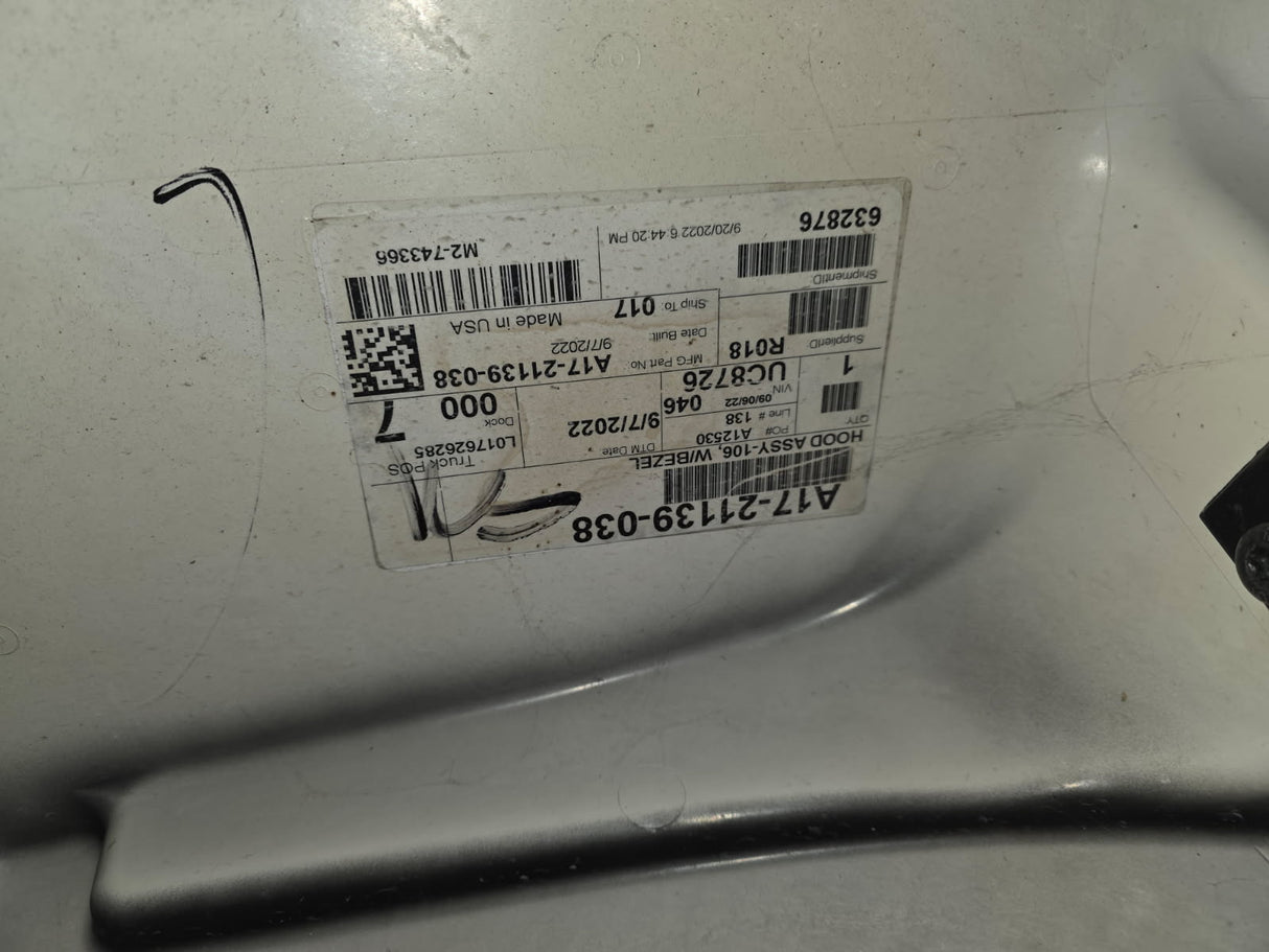 Freightliner M2 106 *Cosmetic Blemish OEM Hood #2326