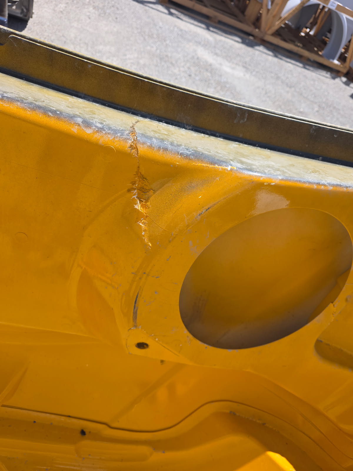 Freightliner M2 106 Hood, W/Bezel Notches, Bus Application, FLH-U2608 A17-21136-038