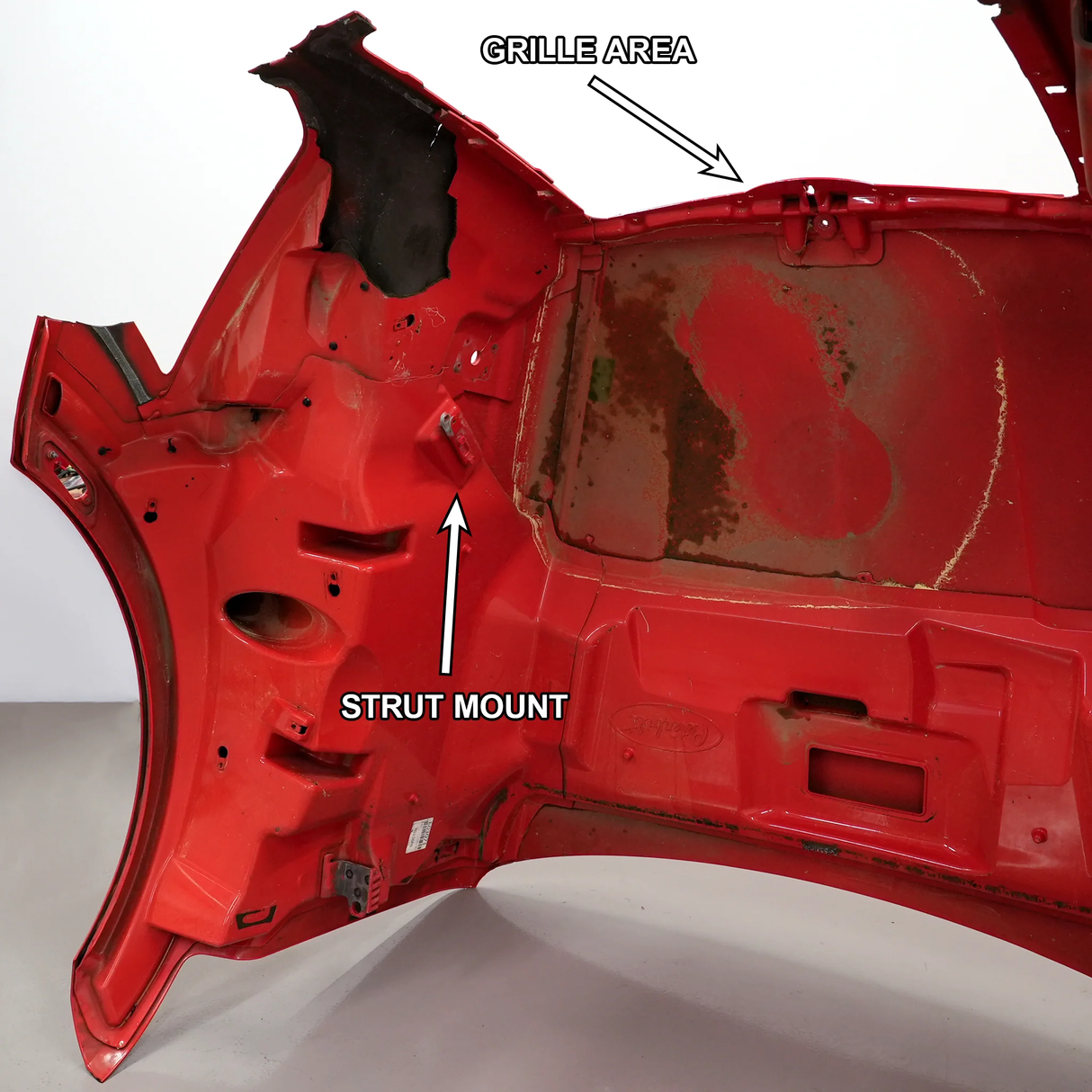 Peterbilt 579 Hood Strut Mount Repair Kit