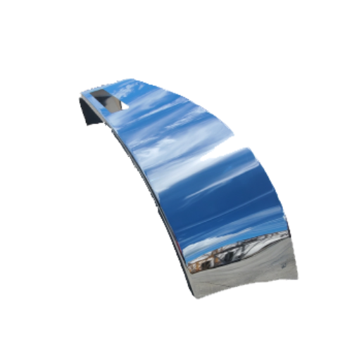 14" Steel Chrome Bumper for Peterbilt 335