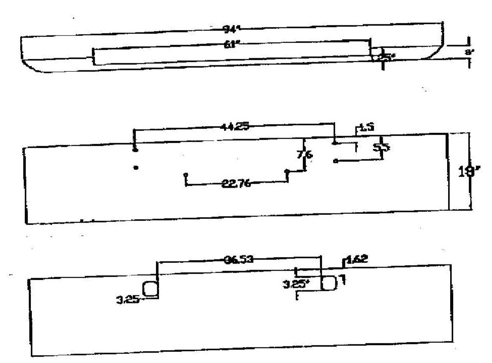 Aftermarket Chrome Steel Bumper, Fits Kenworth W900L & W900B