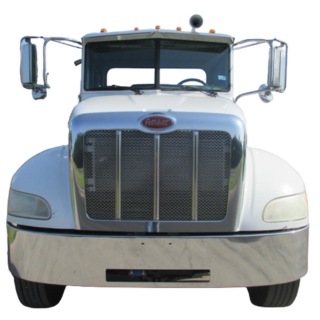 14" Steel Chrome Bumper for Peterbilt 335