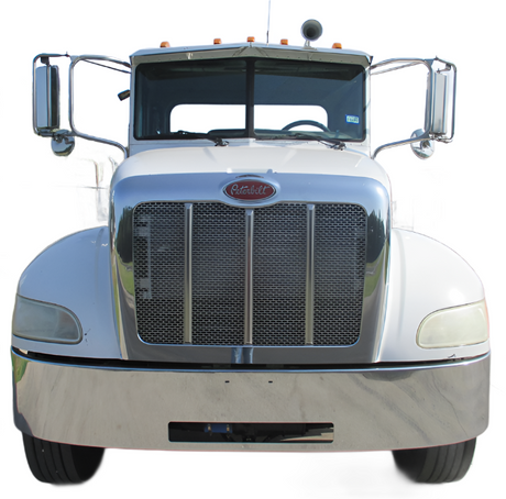 14" Steel Chrome Bumper for Peterbilt 337- Big Truck Hoods