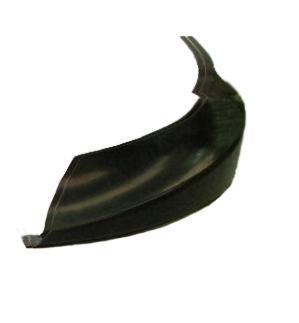 International ProStar SS Clad Alumium Bumper Black Filler Panel Left Hand - Big Truck Hoods