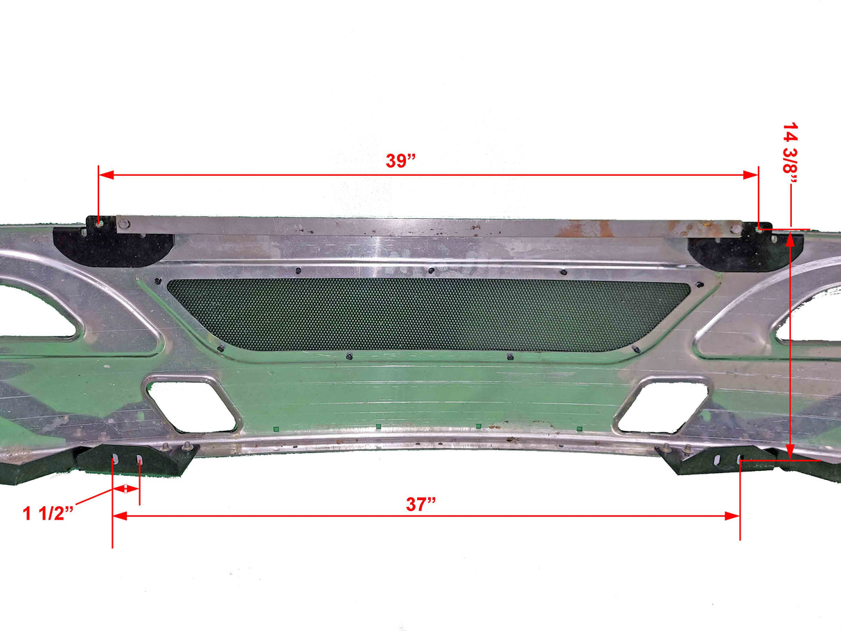 International ProStar SS Clad Aluminum Bumper