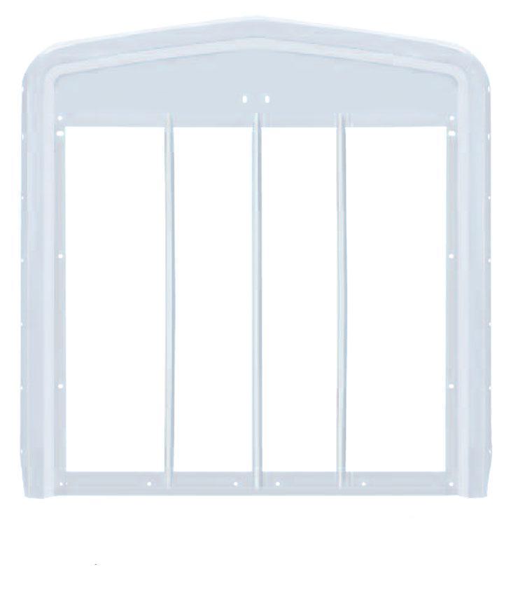 Kenworth W900B Grill Surround - Big Truck Hoods