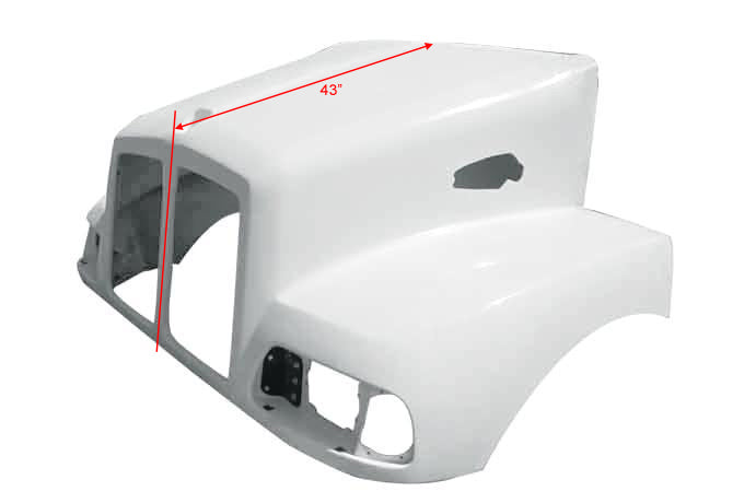 Kenworth T-300 Hood - Big Truck Hoods