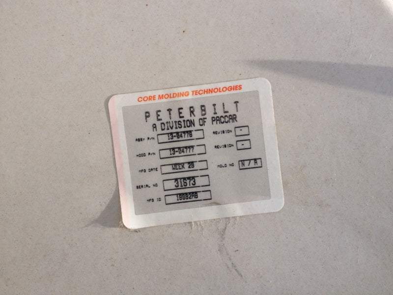 Peterbilt 387 OEM Take Off Cosmetic Blemished Hood - Big Truck Hoods