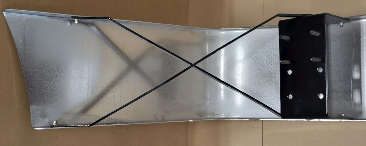 Volvo VNL Gen 1 Steel Chrome Aero Bumper 12 in. Tall