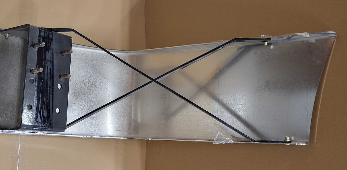 Volvo VNL Gen 1 Steel Chrome Aero Bumper 12 in. Tall