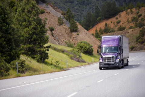 Semi Truck Hoods and Passing Time on the Road