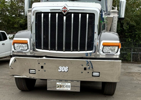 International HX9900 I & IX Bumper Steel Chrome (Copy)