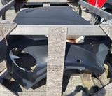 Freightliner M2 106 take-off hood with valance and bezel notches for headlight bezels.